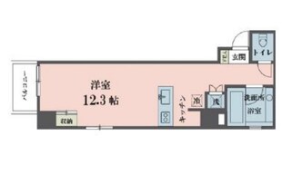 アムス四谷三丁目の物件間取画像